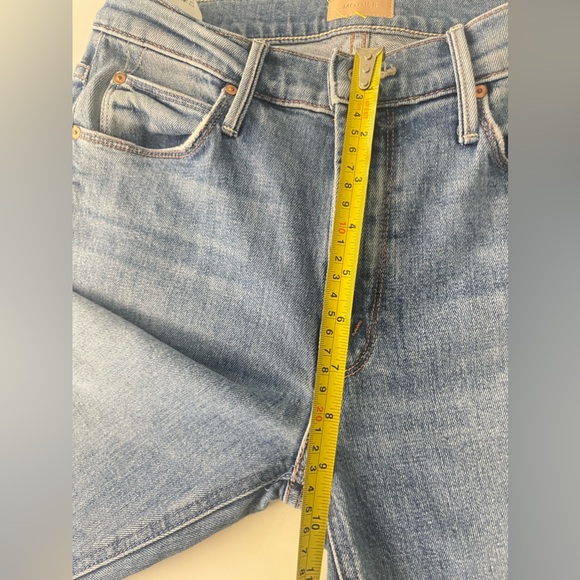 MOTHER The Mid Rise Dazzler Ankle Cut & Paste Womens Jeans - Picture 12 of 14